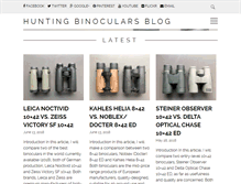 Tablet Screenshot of huntingbinoculars.net